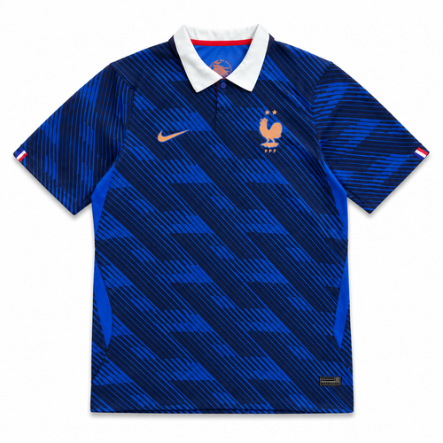 Royal Blue Pinstripe Football Jersey