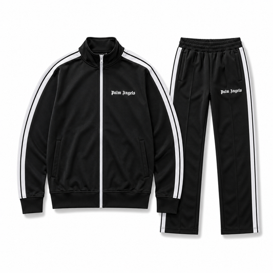 Black Side-Stripe Track Set